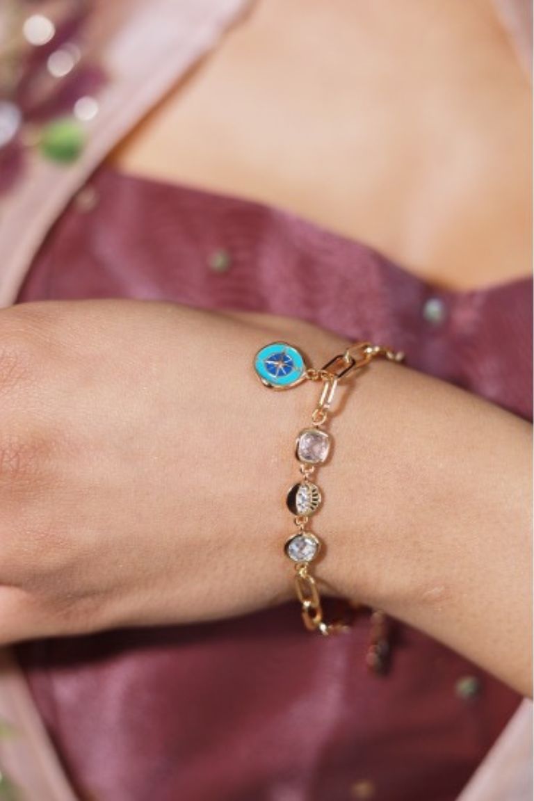 Golden Charm Bracelet
