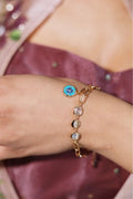Golden Charm Bracelet