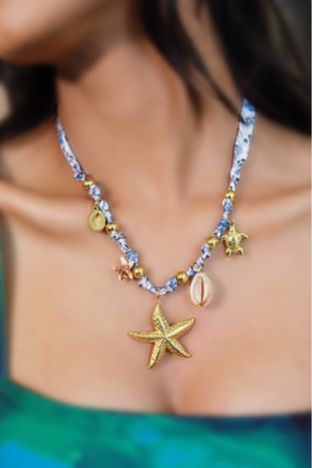 Ocean Muse Charm Necklace