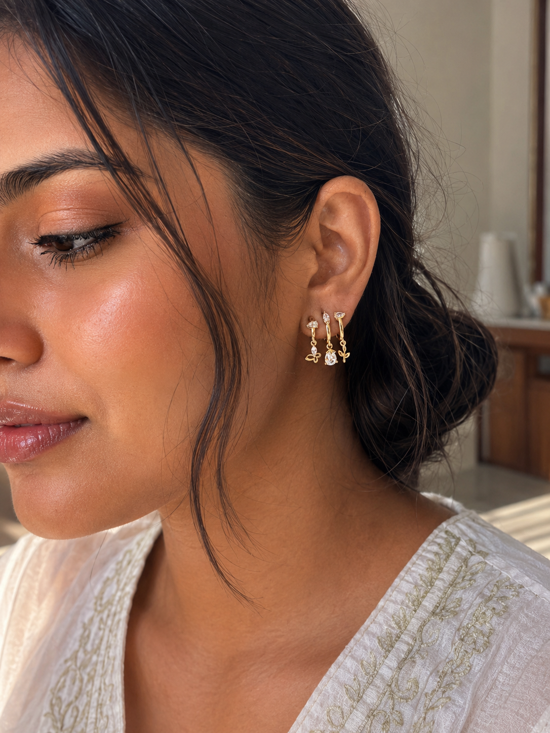 Starlit Drop Earrings