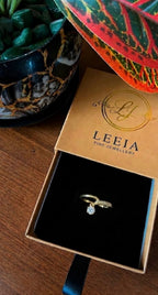 Luna Drop Adjustable  Ring
