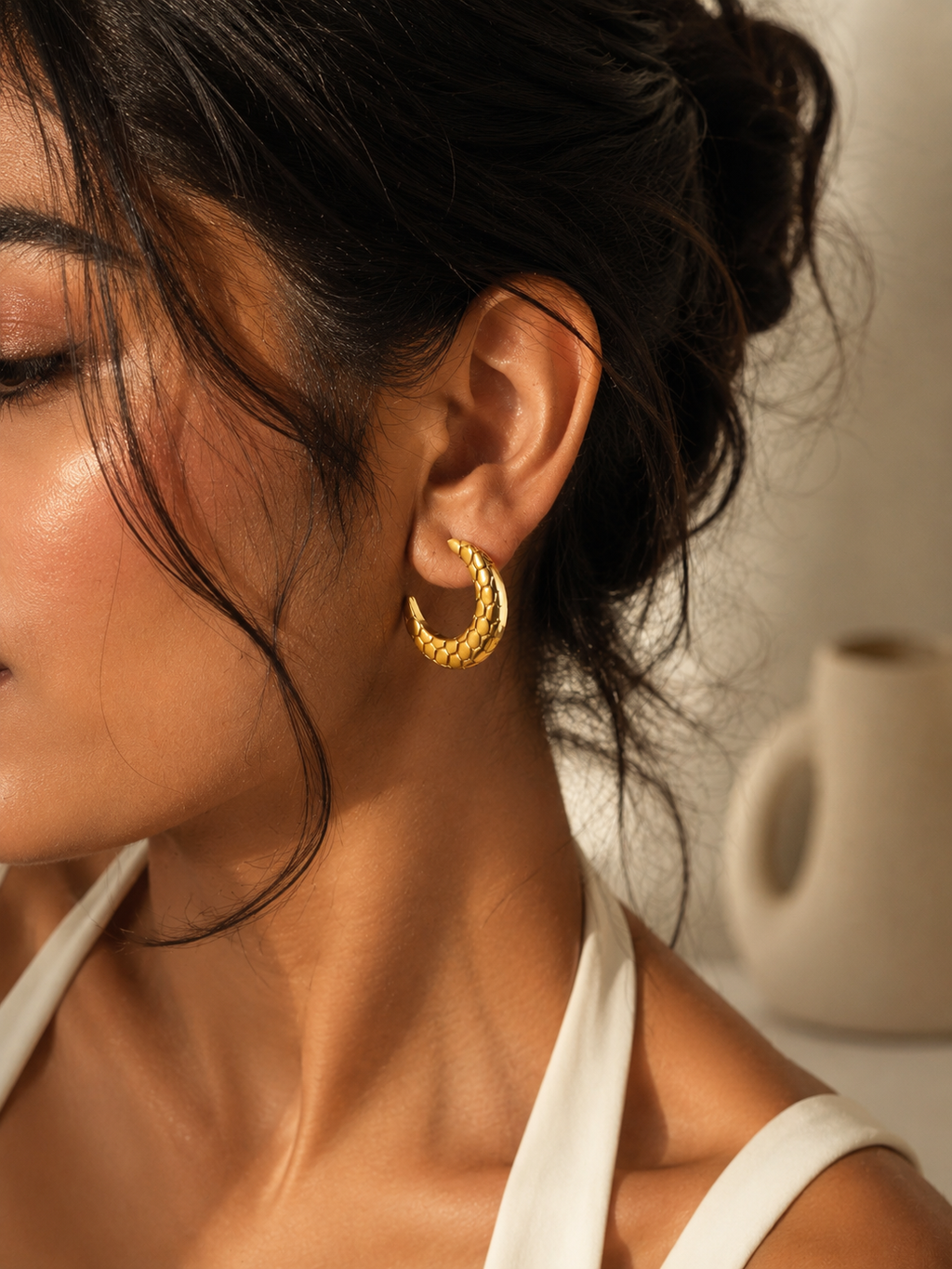 Imperial Gold Hoops