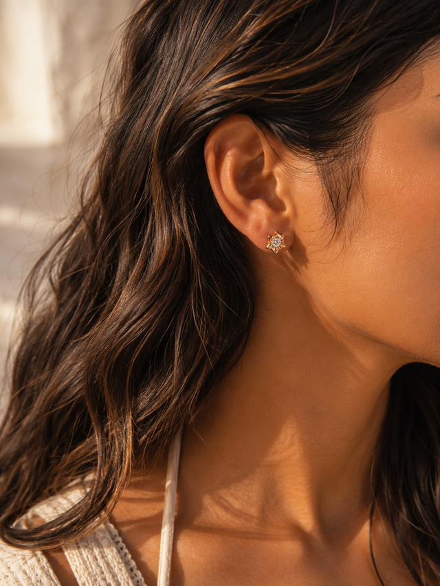 Solar Spark Earrings