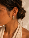 Halo Drop Earrings