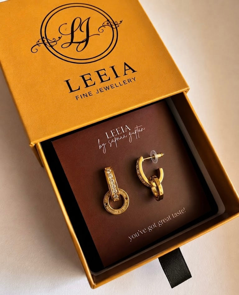 Halo Drop Earrings
