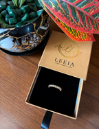Halo Line Adjustable Ring