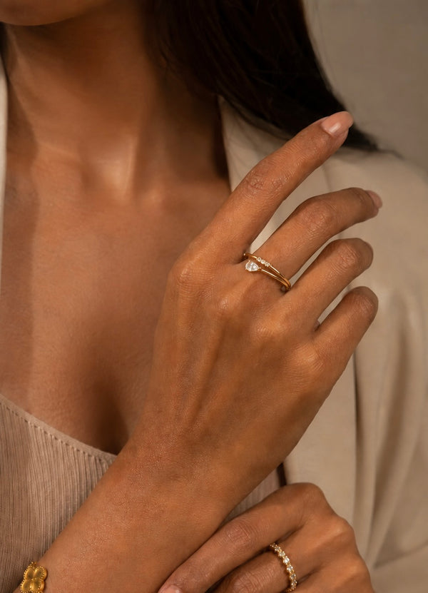 Tiny Treasure Adjustable Ring