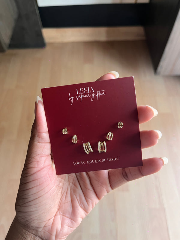 Radiant Arc Stud Set