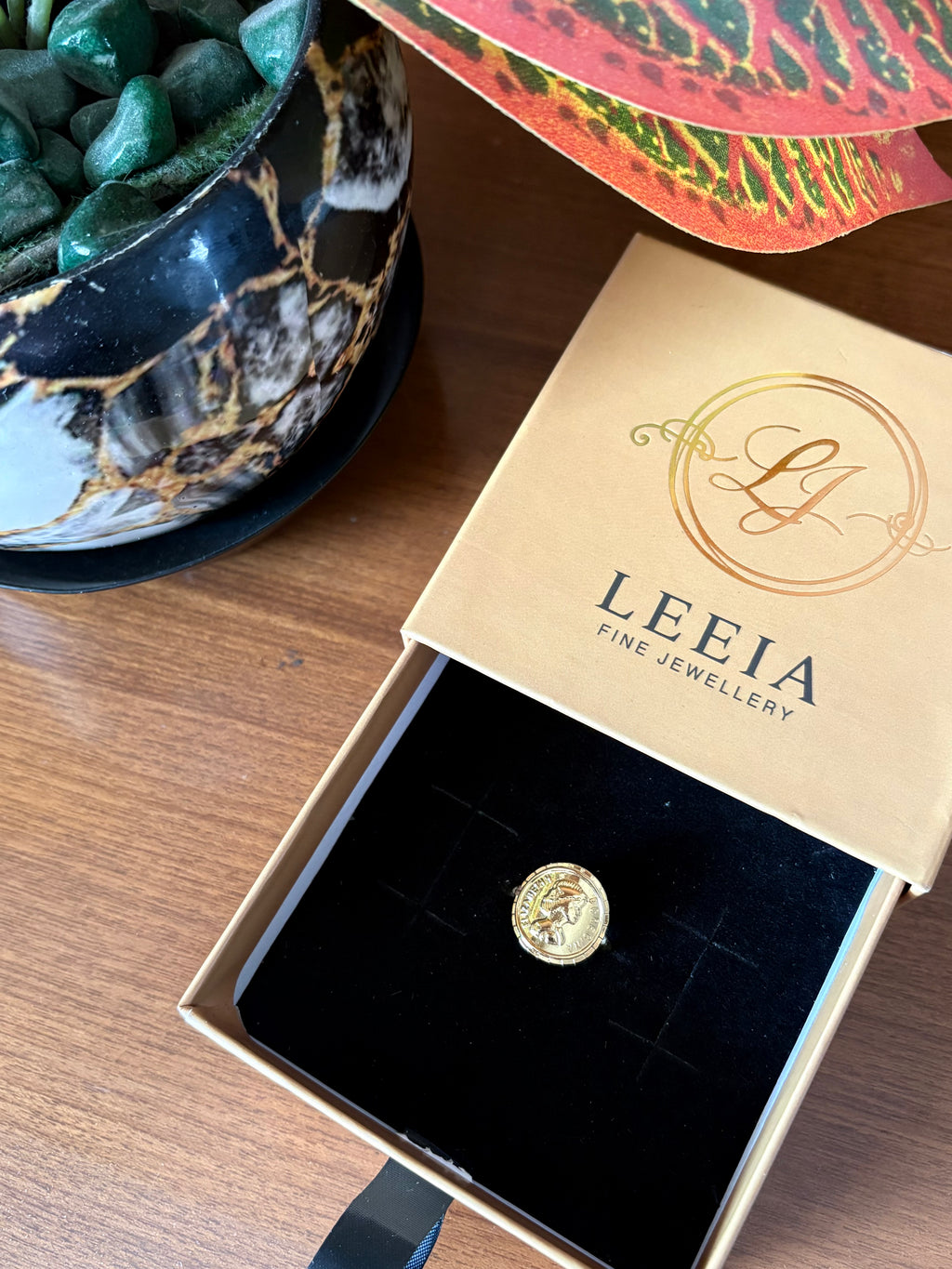 Regal Coin Ring