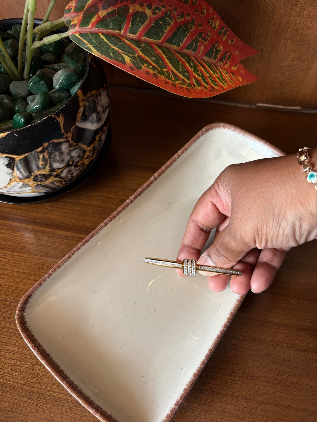 Knot Gold Cuff