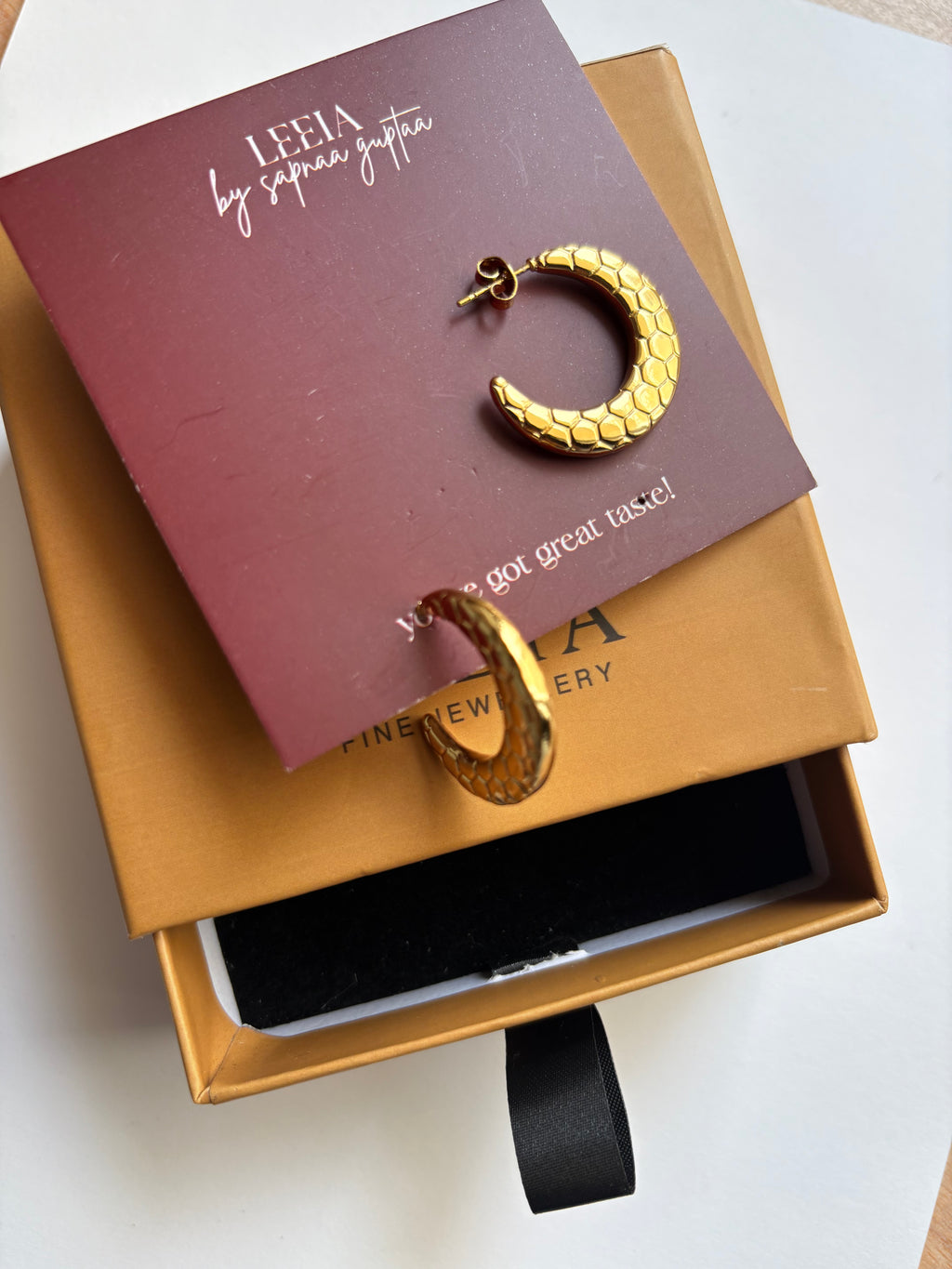 Imperial Gold Hoops