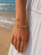 Pearl Tide Charm Bracelet